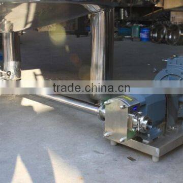 Industrial Tomato Sauce Gear Type Stainless Steel Rotor Pump