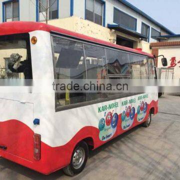China Mobile Electric Food Bus for Selling Ice Cream photo-5