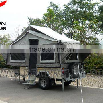 Off Road Front Forward Hard Floor Travel Trailer Caravan 4X4 4WD Camper Trailer C12S photo-2