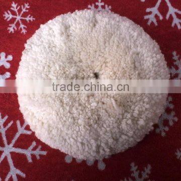 8'' Double Sides Wool Buffing Pad Made by RT112 Wool photo-3
