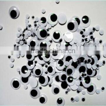 6mm 7mm 8mm 10mm Round Black Plastic Toys Googly Eyes photo-5