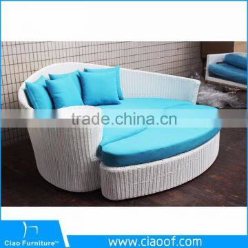 Contemporary Outdoor Furniture Coastal Rattan Sunbed photo-3
