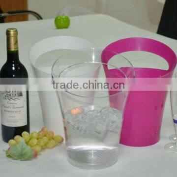 Acrylic Ice Bucket Wholesale Used Party and Club Rechargeable RGB Color Changing Promotional Led Light Ice Bucket photo-3