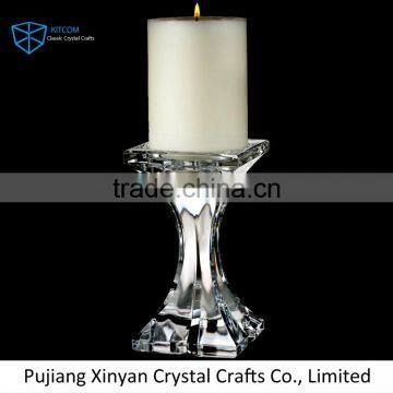 Newest Selling Simple Design Crystal Fashion Candle Holder for Sale photo-2
