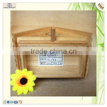 Sale Simple Elegant Kids Toy Small Wooden Bird Houses photo-6