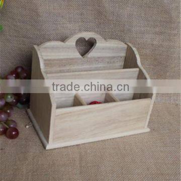 Natural Color Office Wall Hanging Wooden Paper Holder Wholesale photo-2