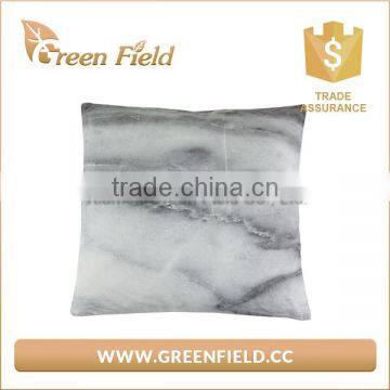 Eco-friendly Washable Paper Fabric Marble Pillow Cover photo-5