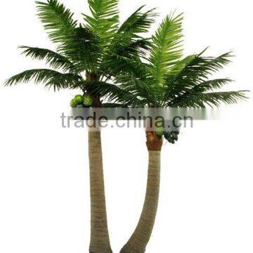 Home garden edging decorative 5ft to 16ft Height outdoor artificial green plastic palm trees EDS06 0811