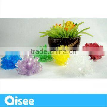 6 colors for option Magic Crystal Growing Kit for kids learning