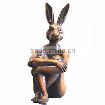 Decoration Animal Head Rabbit Head Sculpture photo-2