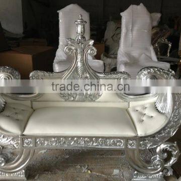 Weddings Decoration Stage Sofa Set & Chairs for Bride & Groom Classic Crafts photo-4
