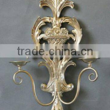 Bedroom/dinning Room Decorative Wall Mounted Metal Candle Holders photo-2