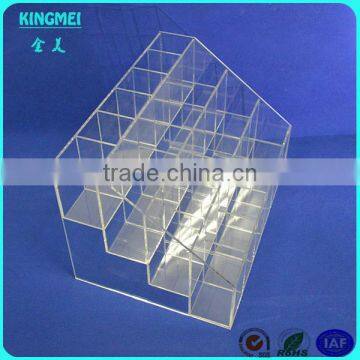 4 Tiers Cosmetic Makeup Box Nail Polish Varnish Display Stand Holder Booking Jewelry Acrylic Packaging Organizer Storage photo-2