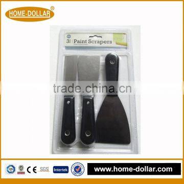 3PC High grade putty knife scraper and wall scraper set