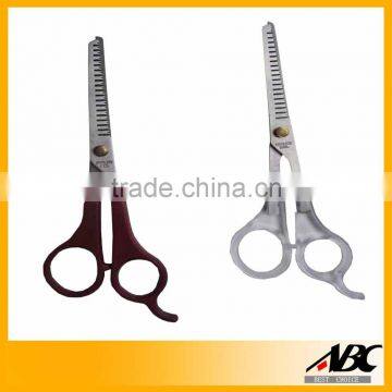 Professional Plastic Handle Metal Hair Cutting Scissors photo-4