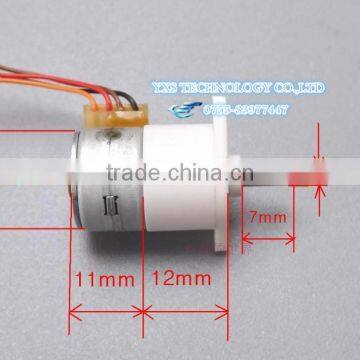 Micro Gear 15 stepper motor stepper motor full metal gear box 15mm 2 phase 4 wire 5v new