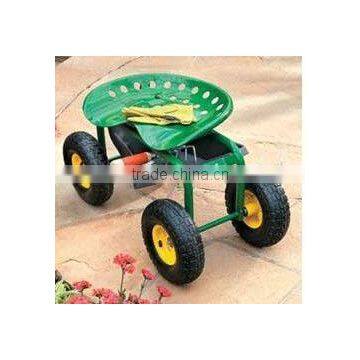 Supply Rolling Garden Seat Cart TC1852