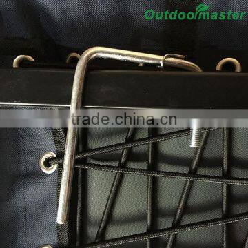 Lightweight Portable Adventure Navy Folding Stadium Chair photo-6