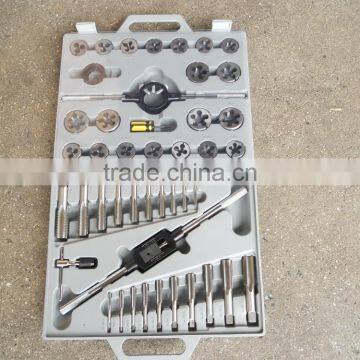 45pc metric alloy steel tap & die set