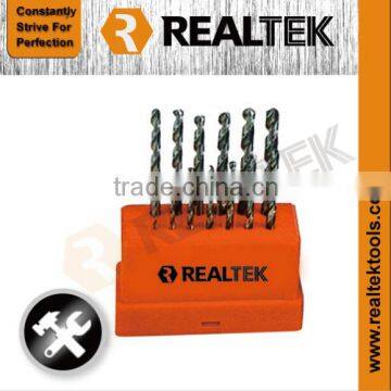 13PCS Twist Drill Set With Full Ground Quality Straight Shank