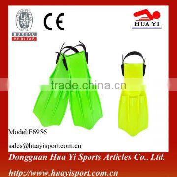 TPE swimming fins rubber diving swim flipper in good shape