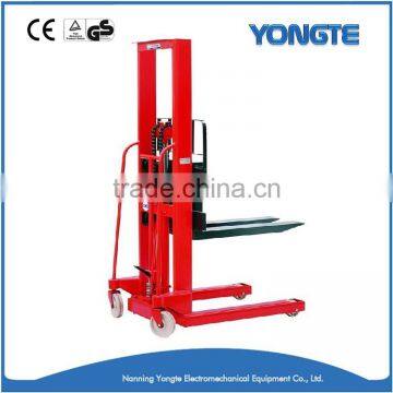 1 ton 2 ton capacity load manual stacker, hand pallet stacker