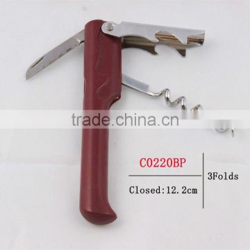 cheap bottle opener can opener wine opener metal bottle opener beer promotion cork remover(C0220BP)