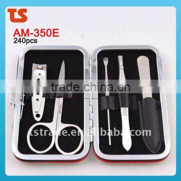 2014 Professional 5PCS nail pedicure manicure set tools AM-350E