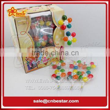 Colorful Windmill Shape Lollipop Fruity Flavor Candy