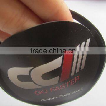 2015 round car decoration accessories with OEM printing