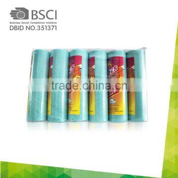 China Supplier in Guangzhou Best Price Multi-purpose Wholesale Chemical Bonding Nonwoven Clean Cloth in Perforated Roll photo-2