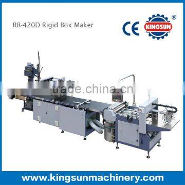 RB420D Semi automatic rigid box making machine for gift box