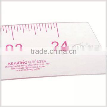 Kearing Flexible Plastic Inch Stick Curve Ruler ( Sandwich Line ) 24'' Garment Curve Ruler # 6324 photo-4