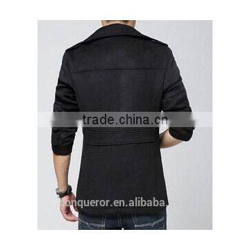 Trendy Men Winter Wool Coat BCT043 photo-2