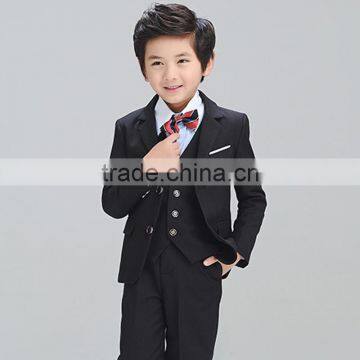 Bulk Stylish Design Black Kids Suit Include Coat And Pants photo-4