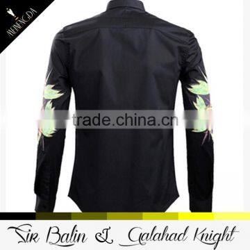Man Shirt Manufacturer Wholesale New Style Embroideried Leisure Long Sleeve Dress Shirt at Competitive Price photo-2