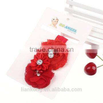 Organza Ribbon Flower Headband,headband Flower,flower Headband for Kids photo-4