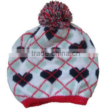 Fashion & Popular 100% Acrylic Knitted Winter Kids Hats photo-4
