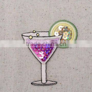 2017 Fashion Sequin Patch/custom Patches Embroidery /applique for Clothes/garments photo-2