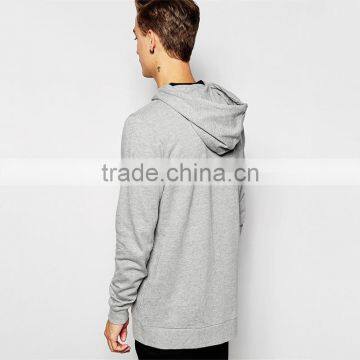 Mens 100% Cotton Plain Hoodie Zip up Hoodie Manufacturers photo-3