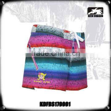 2017 Comfortable 4 Way Stretch Sexy Board Shorts for Women photo-4