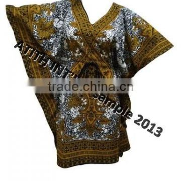 100% Microfiber Printed Kaftan