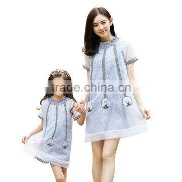2017 Latest Family Matching Clothing Stripe t Shirt Family Set Clothes photo-6