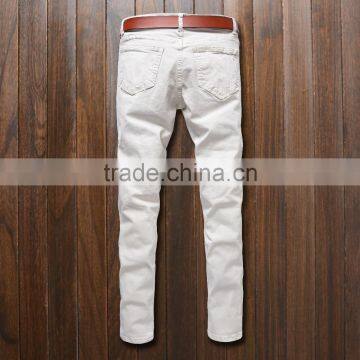 2016 New Men Jeans Biker Skinny Jeans Slim Biker Jeans Pants in Stock Accept Small Order photo-2