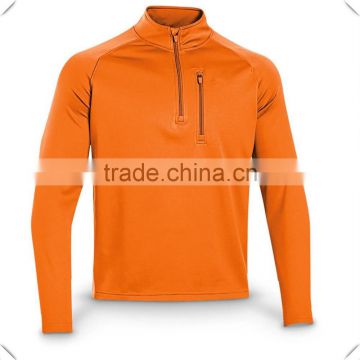 2016 most popular fashion design100% polyester spandex fleece stretch durable water-repellent Performance 1/4-zip golf Pullover