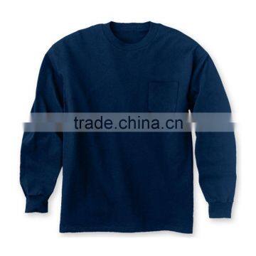 Boys Long Sleeve T-Shirt, 100% Ctn, Fleece, 250 Gsm