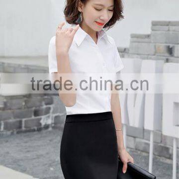 New Design Factory Price Multi Colour Chantilly Official Shirt for Ladies photo-6