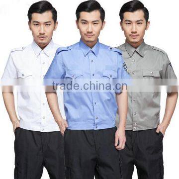 custom good quality latest design perfet fits hotel security guard uniform wholesale for sale