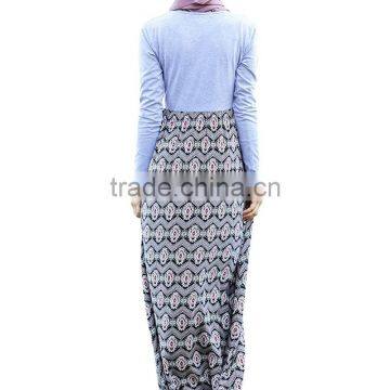 Modest Muslim Islamic Clothing Long Sleeve Hijab Dresses for Women photo-6