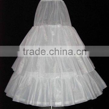 Top Quality Petticoats For Bridal Wedding Dress P010 White Ball Gown Petticoats